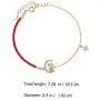 Happyyami Chinese Zodiac Ox Charm Bracelet Ox New Year Chain Bangle Fortune Red Rope Bracelet Wristband New Year Blessing Gift for Men Women Kid Rose Golden Happyyami Chinese Zodiac Ox Charm Bracelet Ox New Year Chain Bangle Fortune Red Rope Bracelet Wristband New Year Blessing Gift for Men Women Kid Rose Golden