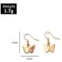 JEVI Butterfly Necklace Earring Jewelry Set for Women Adjustable Earrings Choker Pendant Birthday Girl Mother Gift JEVI Butterfly Necklace Earring Jewelry Set for Women Adjustable Earrings Choker Pendant Birthday Girl Mother Gift