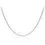 Michael Zweig 925 Sterling Silver Necklace for Women - Diamond Cut Sterling Silver Rope Chain Necklace | 1.15 mm Thickness with Spring Ring, Italy Tag Michael Zweig 925 Sterling Silver Necklace for Women - Diamond Cut Sterling Silver Rope Chain Necklace | 1.15 mm Thickness with Spring Ring, Italy Tag
