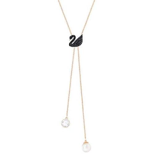 SWAROVSKI Double Y Iconic Swan Necklace