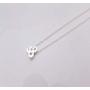 YINLIN Dainty Gold Silver Symbol Ampersand Necklace