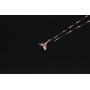 WRISTCHIE Sterling Silver Jewelry Mermaid Tail Fish Pendant Necklace 18''+2''