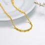 Solid 18K Gold Bracelets for Women, Real Gold Adjustable Italian Chain Bracelets Anniversary Christmas Jewelry Gifts for Wife, Mom, Girlfriend, 6.5''- 7.5''