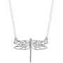 Boma Jewelry Sterling Silver Dragonfly Necklace, 16 inches