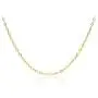 Michael Zweig Sterling Silver Thin Delicate Flat Cable Chain 1.0mm Thick with Spring Ring Italy Tag