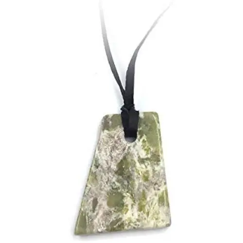 Connemara Irish Marble Wishing Stone Pendant Necklace Connemara Irish Marble Wishing Stone Pendant Necklace
