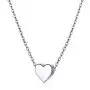 Bix Tiny Heart Choker Silver Necklace Fashion Jewelry Sterling Silver Plated Necklace Pendant Necklace Jewelry for Women and Girls (Silver) Bix Tiny Heart Choker Silver Necklace Fashion Jewelry Sterling Silver Plated Necklace Pendant Necklace Jewelry for Women and Girls (Silver)
