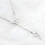 KUIYAI Happiness Serotonin Molecule Dopamine Molecule Lariat Y Necklace Molecular Structure Pendant Necklace Science Geek Jewelry Chemistry Lovers Gift