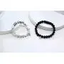 Custom Magnetic Couples Bracelets,Personalized Mutual Attraction Matching Initials Bracelets for Lover,His and Hers Yin Yang Distance Relationship Beads Bracelet Set Custom Magnetic Couples Bracelets,Personalized Mutual Attraction Matching Initials Bracelets for Lover,His and Hers Yin Yang Distance Relationship Beads Bracelet Set
