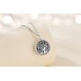 Eusense Cremation Necklace for Ashes Sterling Silver, Tree of Life Pendant Urn Necklaces Jewelry for Human Ashes for Women