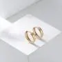 2 Pairs Huggie Hoop Earrings 14k Gold Filled Tiny Hoop Earrings Set Hypoallergenic Small Cartilage Earrings Minimalist Thick Chunky Sleeper Cuffs Earrings For Women Men Girls