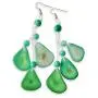 Dangle Earrings, Aretes de Mujer, Dangling, Earrings, Cute, For Women, Earings, Earring, Earing, Aretes, Cool, Simple, Long, Big, Womens, Earrings Set, Pair, Organic Tagua Nut, Jewelry