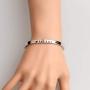 ENSIANTH Twins Gift Twin Bracelet Twin One Twin Two Cuff Bangle