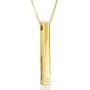 MyNameNecklace Personalized Engraved 3 Sided Vertical 3D Bar Necklace with Cubic Zircon or Diamond Pendant - Custom Jewelry Gift for Mom Wife MyNameNecklace Personalized Engraved 3 Sided Vertical 3D Bar Necklace with Cubic Zircon or Diamond Pendant - Custom Jewelry Gift for Mom Wife