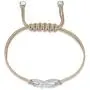 SWAROVSKI Womens Infinity Bracelet Collection, Rhodium Finish, Rose Gold Finish