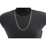 Nuragold 14k Yellow Gold 5.5mm Solid Figaro Chain Link Pendant Necklace, Mens Jewelry Lobster Lock 20'' 22'' 24'' 26'' 28'' 30'' Nuragold 14k Yellow Gold 5.5mm Solid Figaro Chain Link Pendant Necklace, Mens Jewelry Lobster Lock 20'' 22'' 24'' 26'' 28'' 30''