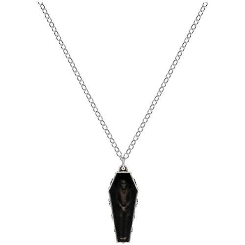 Nosferatus Rest Coffin Pendant Necklace