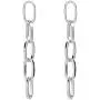 JustMoMoMin Simple Fashion Chain Link Long Drop Earrings for Men Women Boys Girls Jewelry