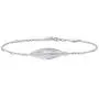 AmorAime Silver Bracelet for Women Lucky Simple Feather Bracelet Love 925 Sterling Silver Adjustable Jewelry for Girls for Birthday or Mothers Day