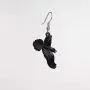 Gothic Black Raven Black Crow Dangle Earrings Gothic Black Raven Black Crow Dangle Earrings