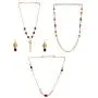 Efulgenz Pearl Necklace Indian 14 K Gold Plated Red Green Faux Ruby Emerald Beads Strand Fashion Costume Jewelry Efulgenz Pearl Necklace Indian 14 K Gold Plated Red Green Faux Ruby Emerald Beads Strand Fashion Costume Jewelry