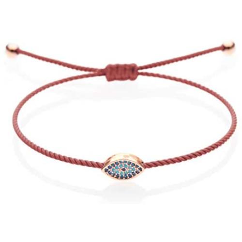 Handmade Adjustable String Evil Eye Bracelet for Women I Red, Blue, Black Braided String I