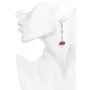 Pokemon Pokeball Heart Shape Stainless Steel Dangle Earrings Pokemon Pokeball Heart Shape Stainless Steel Dangle Earrings