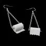 ROSTIVO Toilet Paper Earrings for Women and Girls Novelty Dangle Earrings Toilet Paper Earrings Gag Gift 2020 ROSTIVO Toilet Paper Earrings for Women and Girls Novelty Dangle Earrings Toilet Paper Earrings Gag Gift 2020