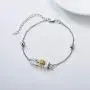 LONAGO Sunflower Bar Bracelet Cremation Urn Bracelet for Human Pet Ashes Keepsake Memorial Gift for Women Girl LONAGO Sunflower Bar Bracelet Cremation Urn Bracelet for Human Pet Ashes Keepsake Memorial Gift for Women Girl
