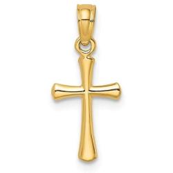 14k Gold Boys & Girls Small Cross Necklace