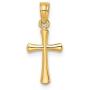 14k Gold Boys & Girls Small Cross Necklace