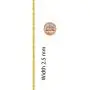 Lifetime Jewelry 2.5mm Rounded Scroll Necklace for Women and Men 24k Gold Plated