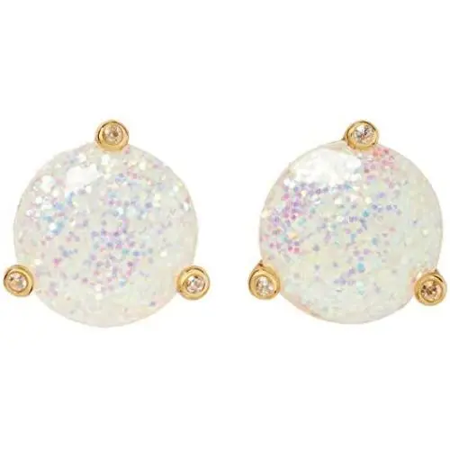 Kate Spade Glitter Round Opaque Earrings Kate Spade Glitter Round Opaque Earrings