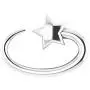 Adastra Jewelry Shooting Star 925 Sterling Silver Teeth Gem Tooth Charm