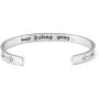 Inspirational Bracelets for Women Gifts for Women Girls Motivational Birthday Cuff Bangle Friendship Personalized Jewelry Gift