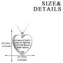 YFN Sister Gifts from Sister, Sterling Silver Sister Pendant Necklace Jewelry, Birthday Jewelry Gift Necklaces for Sisters