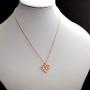Uloveido Mom and Baby Hummingbird in Love Heart Pendant Necklace, 2 Birds Necklace for Mother Y483