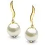 CaratLane Snow Drop Pearl Earrings for Women in 18 K Yellow Gold with Jewelry Gift Box CaratLane Snow Drop Pearl Earrings for Women in 18 K Yellow Gold with Jewelry Gift Box