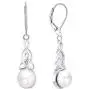 YL Celtic Knot Pendant Necklace 925 Sterling Silver Freshwater Pearl Leverback Earrings Cubic Zirconia Love Knot Drop Jewelry YL Celtic Knot Pendant Necklace 925 Sterling Silver Freshwater Pearl Leverback Earrings Cubic Zirconia Love Knot Drop Jewelry