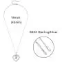 MEDWISE Women Infinity Necklace Jewelry,925 Sterling Silver Love Heart Infinity Pendant Necklace for Girls Birthday Anniversary Gifts for Her