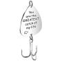 Haoze Fishing Lure Hook for Dad from Daughter Always Your Little Girl Dads Birthday Gifts Fishing Hook for Dad