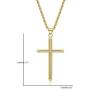 FZTN Jewelry 2mm Diamond Cut 18K Gold or White Gold Plated Twisted Rope Chain Link Necklace for Men Women 18-26 Inches with Strong Solid Clasp