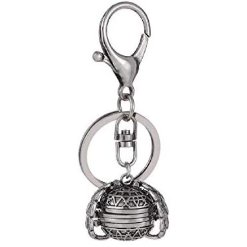 WUSUANED Expanding Photo Locket Angel Wings Keychain Souvenir Jewelry Memorial Gift