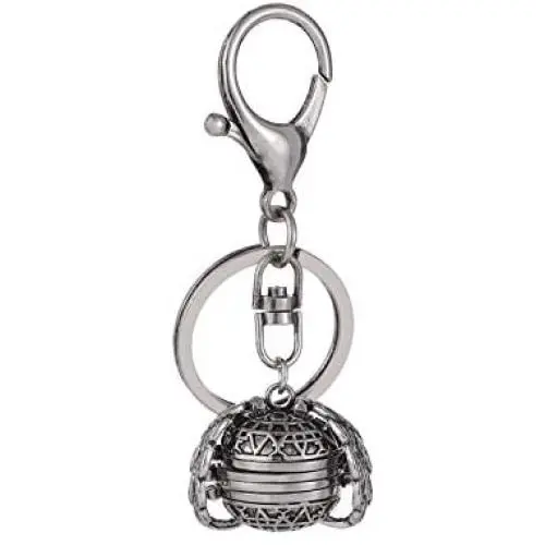 WUSUANED Expanding Photo Locket Angel Wings Keychain Souvenir Jewelry Memorial Gift