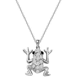 CYTING Cute Frog Pendant Necklace Animal Jewelry Frog Lover Gift for Women Girls