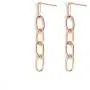 Tanpie Simple Vintage Oval Chain Geometry Earrings for Women Girl Jewelry Handmade Tanpie Simple Vintage Oval Chain Geometry Earrings for Women Girl Jewelry Handmade