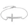JZCOLOR 925 Sterling-Silver Cross Bracelet for Women - Christian Sideways Cross Bracelet Religious Faith Bracelet for Teens Girls JZCOLOR 925 Sterling-Silver Cross Bracelet for Women - Christian Sideways Cross Bracelet Religious Faith Bracelet for Teens Girls