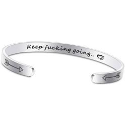 Motivational Jewelry for Women Cuff bracelet, Girl Jewelry, Gifts for girls, Friendship gifts
