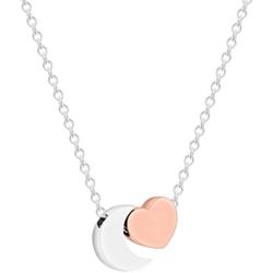 Niece Necklace, I Love You to The Moon and Back Heart & Moon Pendant Necklace, Sentimental Niece Jewelry Gifts Gifts from Aunt/Uncle