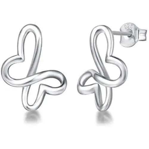 FANCIME Sterling Silver Vivid Butterfly Stud Earrings/Necklace Open Filigree/High Polished Cute Animals Creative Dainty Fine Jewelry Set Gifts for Women Teen Girls… FANCIME Sterling Silver Vivid Butterfly Stud Earrings/Necklace Open Filigree/High Polished Cute Animals Creative Dainty Fine Jewelry Set Gifts for Women Teen Girls…